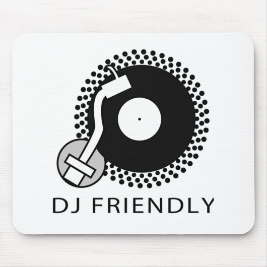DJ Friendly Muismat (Voorkant)