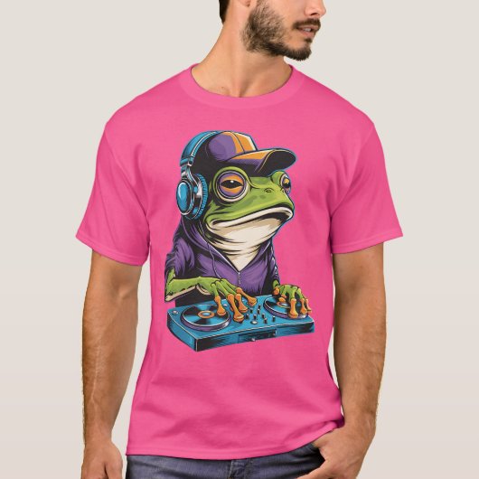 DJ Frog T-shirt (Voorkant)