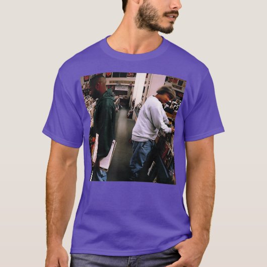 DJ Funny Shadows voor mannen T-shirt (Voorkant)