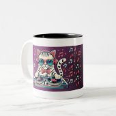 DJ Gabi Tweekleurige Koffiemok (Voorkant links)