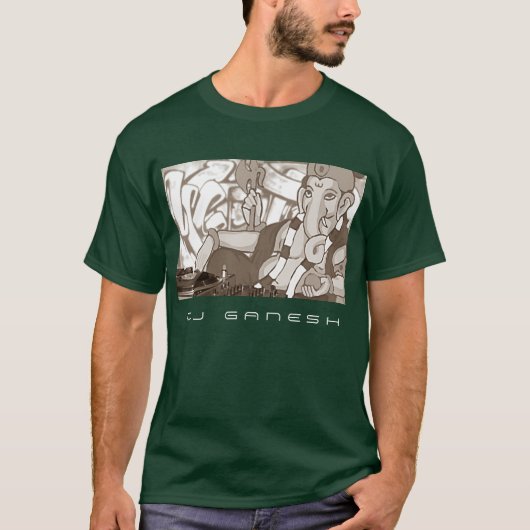 DJ GANESH T-SHIRT (Voorkant)