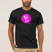 DJ geen jukebox T-shirt (Voorkant)