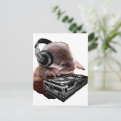 DJ Geen Otter Briefkaart (Staand voorkant)