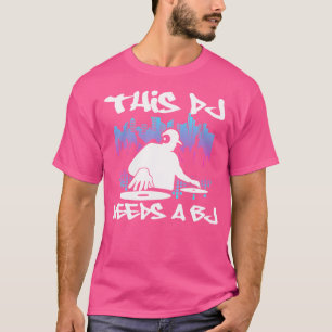 Dj geschenken voor disc jockey electro club beats  t-shirt