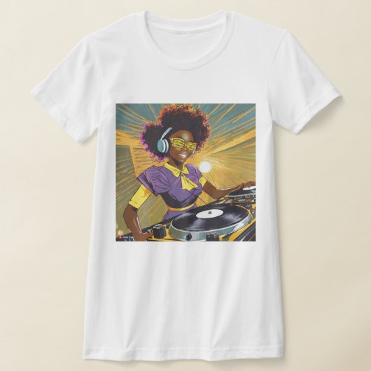 DJ Girl Magic T-shirt (Laagn)