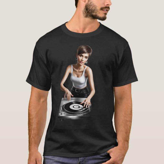 DJ Girl T-shirt (Voorkant)