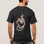DJ Girl T-shirt (Achterkant)