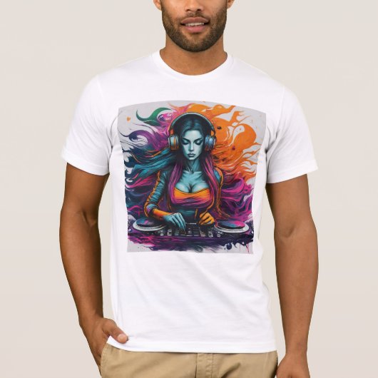 DJ Girl T-shirt (Voorkant)