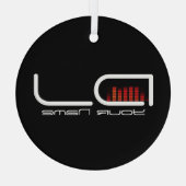 DJ GLAS ORNAMENT (Achterkant)