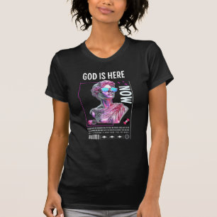 DJ God Is Here — Dans op de Goede Vibes van Nu T-shirt