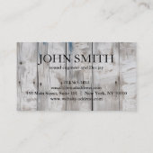 DJ Gold Headphones - zwarte muziek Visitekaartje (Achterkant)