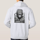 DJ Gorilla Ape Hoodie (Achterkant)