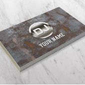 DJ Grunge Metal Monogram Cool Visitekaartje
