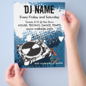 DJ Grunge Music Flyer (Hand)