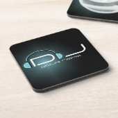 DJ Headphone Cork Onderzetter (Linkerzijde)