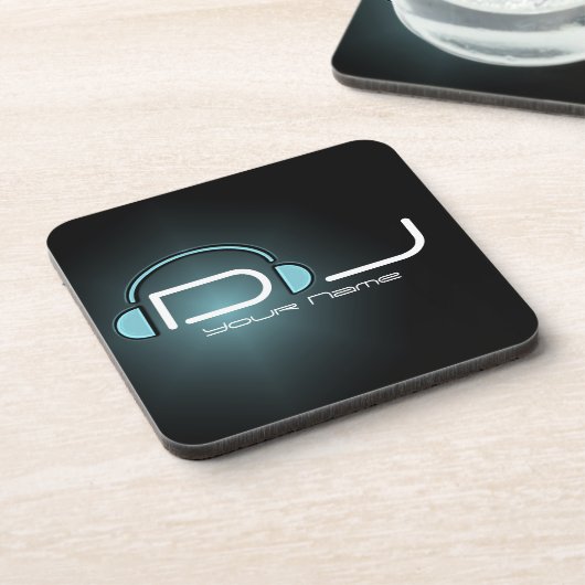 DJ Headphone Cork Onderzetter (Linkerzijde)