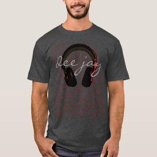 DJ Headphone mode Muziek T-shirt
