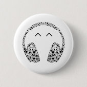 DJ Headset Music Button No1 (Voorkant)