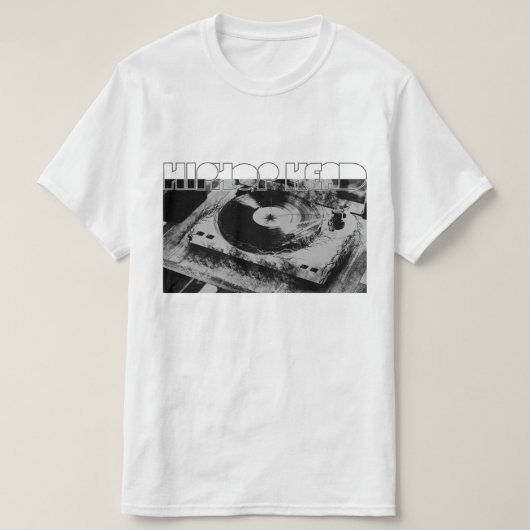 DJ HipHop Head T-shirt (Design voorkant)