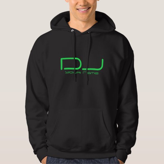 DJ HOODED SWEATSHIRT (Voorkant)