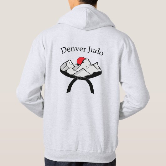 DJ Hoodie Logo op achterzijde (Achterkant)