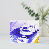 DJ Hoofdtelefoon 4 Briefkaart (Staand voorkant)