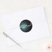 DJ Hoofdtelefoon Sticker (Envelop)