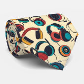 DJ Hoofdtelefoon Stropdas 2 (Opgerold)