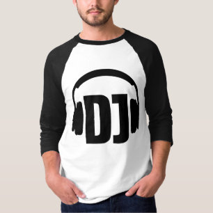 DJ-hoofdtelefoon T-shirt