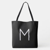 dj-hoofdtelefoon tote bag (Achterkant)