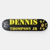 DJ ICON DENNIS THOMPSON JR 8 1/2" Skateboard Deck (Horizontaal)