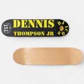 DJ ICON DENNIS THOMPSON JR 8 1/2" Skateboard Dekpl (Horizontaal)