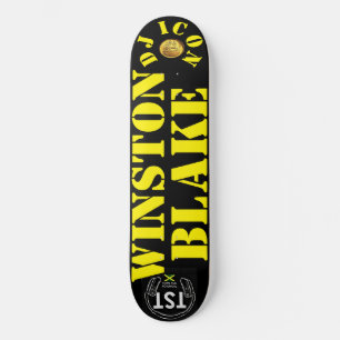 DJ ICON WINSTON BLAKE 8 1/4" Skateboard Dekking