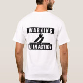 DJ IN ACTIE T-SHIRT (Achterkant)