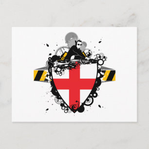 DJ in Engeland Briefkaart
