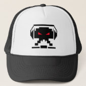 DJ Invader Vampire Trucker Hat Pet (Voorkant)