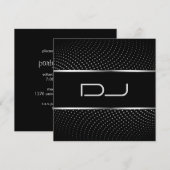 DJ Invitation Kaart (Voorkant / Achterkant)