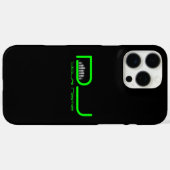 DJ iPhone Case-Mate iPhone Case (Achterkant (horizontaal))