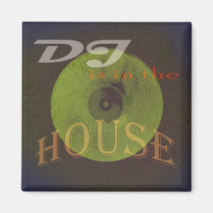 DJ is in het huis muzikale cover Magneet