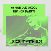 DJ Jam Set Kaart (Voorkant / Achterkant)