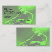 DJ Jam Set Visitekaartje (Voorkant / Achterkant)