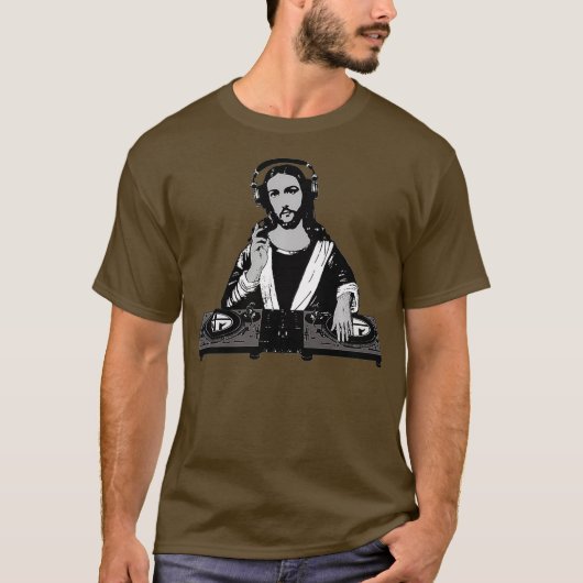 DJ JESUS CHRISTELIJK T-SHIRT (Voorkant)