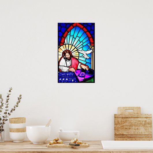 DJ Jesus Poster (Keuken)