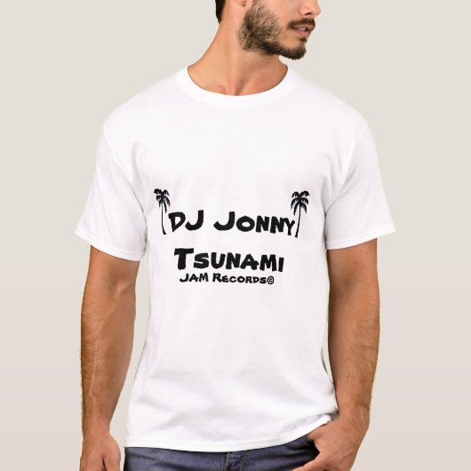 DJ Jonny Tsunami T-shirt (Voorkant)