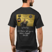 DJ JPJ's Vinyl Explosie Herdenkingsvliegtuig Shirt (Achterkant)