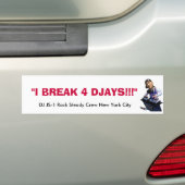 DJ JS-1-bumpersticker Bumpersticker (Op auto)