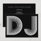  DJ KAART (Voorkant / Achterkant)