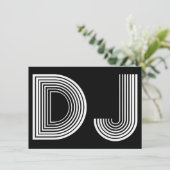  DJ KAART (Staand voorkant)