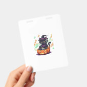 Dj kat halloween oversized T-shirt Badge (Handheld)