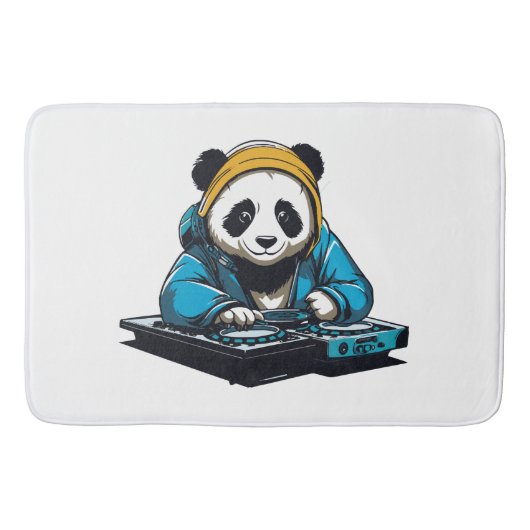 DJ Kawaii Panda Badmat (Voorkant)